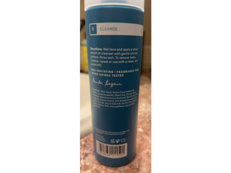 Paula's Choice Skin Balancing Oil-Reducing Cleanser, 8 fl oz/237mL