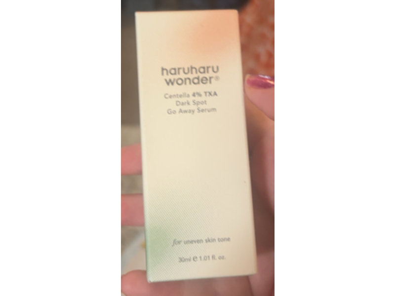 Haruharu Wonder Dark Spot Go Away Serum, Centella 4% Txa, 1.01 fl oz/30 mL