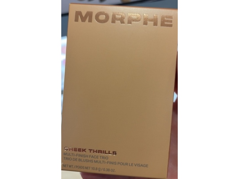 Morphe Cheek Thrills Multi-Finish Face Trio, Cabana Club, 0.38 oz/10.8 g