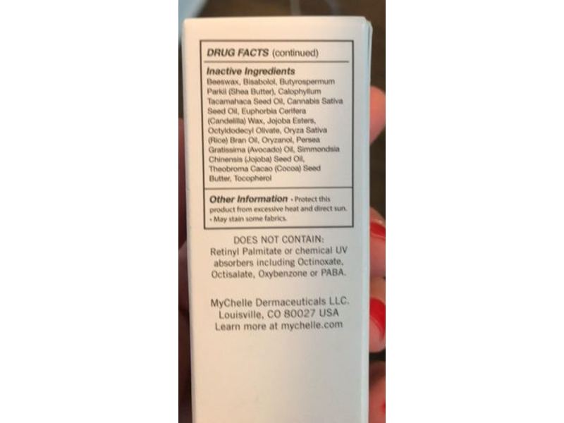 MyChelle Sun Shield Clear Stick, Normal, SPF 50, 0.5 fl oz/15 g