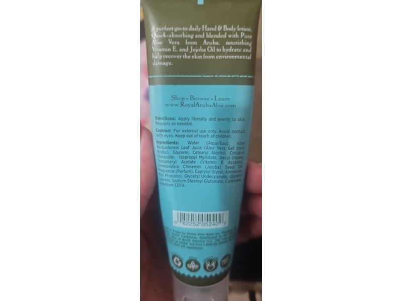 Aruba Aloe Hand & Body Lotion, 2 fl oz/59 mL