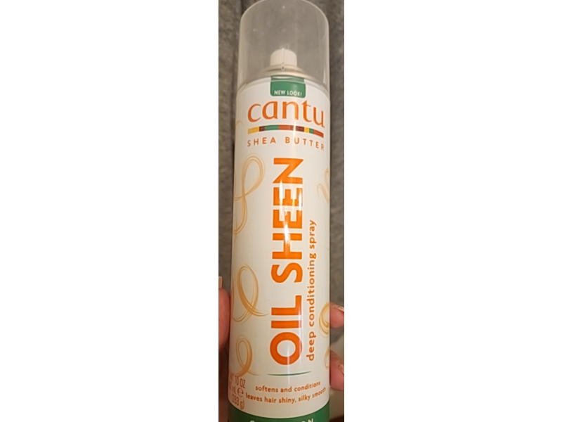 Cantu Oil Sheen Deep Conditioning Spray, Shea Butter, 10 oz/283 g