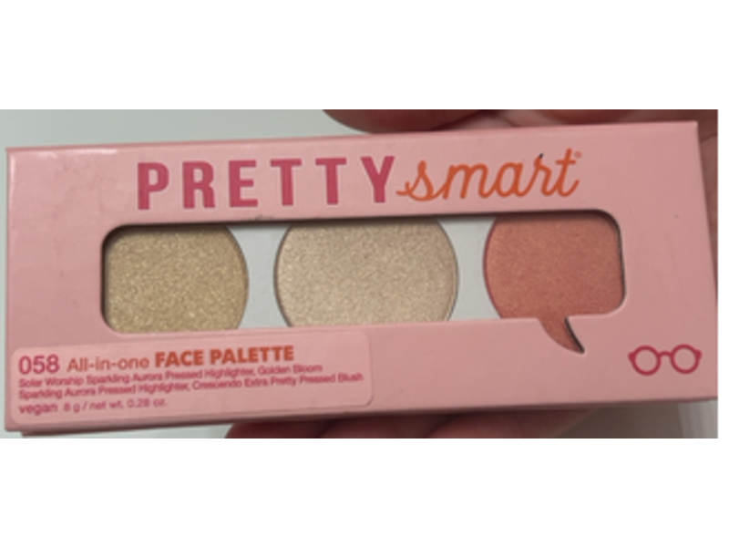 Pretty Smart All-In-One Face Palette, 058, 0.28 oz/8 g