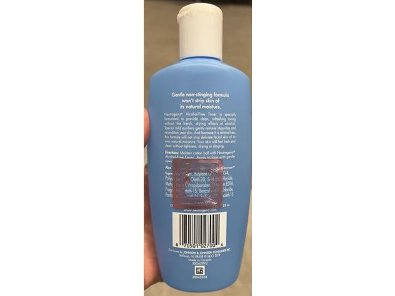 Neutrogena Alcohol-Free Toner, 8.5 fl oz/ 250 mL
