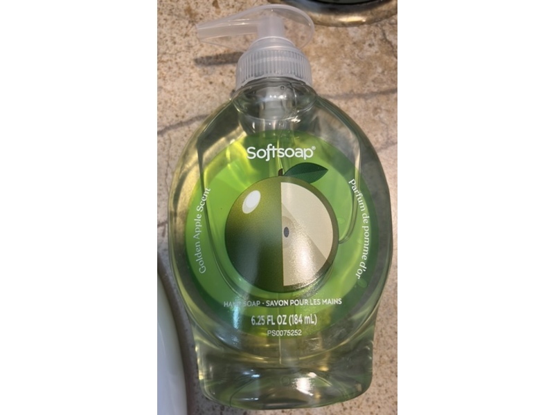SoftSoap Liquid Hand Soap, Golden Apple Scent, 6.25 fl oz/184 mL, Pack Of 6