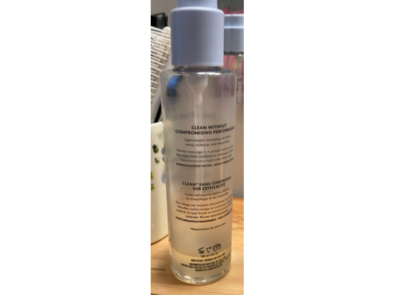 Bare Minerals Smoothness Hydrating Cleansing Oil, Pomegranate, 6 fl oz/180 mL