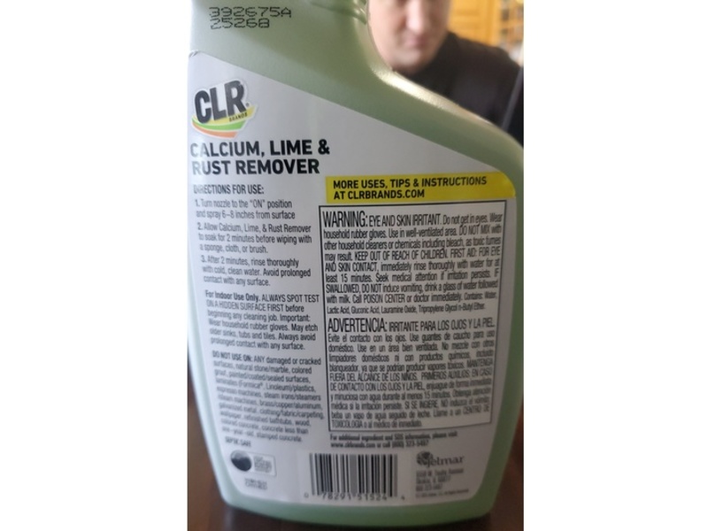 Clr Calcium, Lime & Rust Remover, 22 fl oz/650 mL