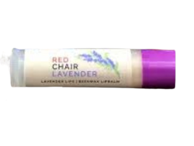 Red Chair Lavender Beeswax Lipbalm, Lavender,