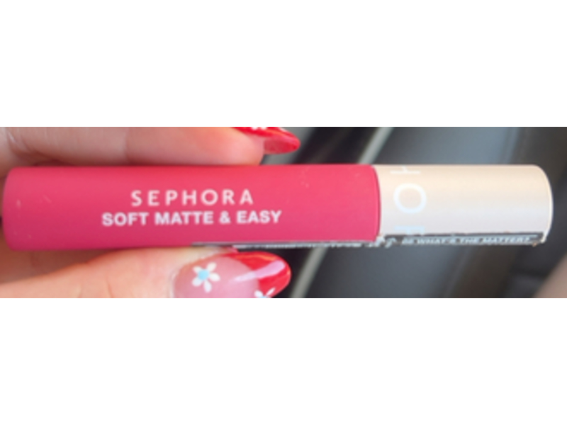 Sephora Soft Matte & Easy Lip Color, 06 What's The Matter, 0.15 fl oz/4.5 mL