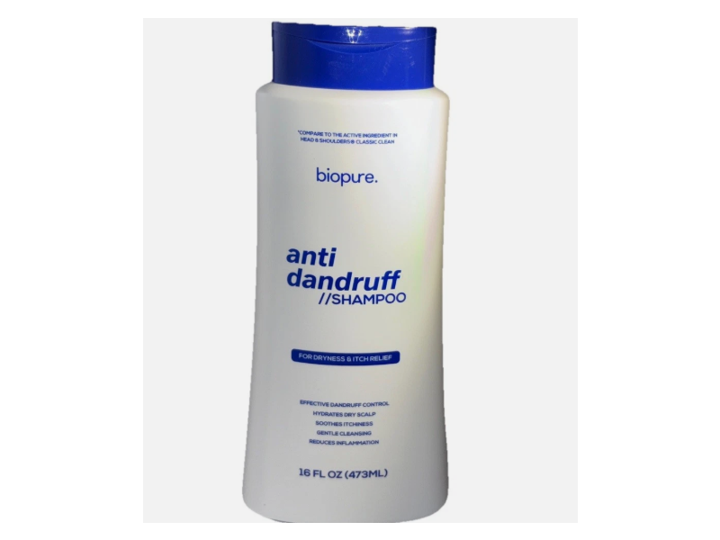 BioPure. Anti Dandruff Shampoo, 16 fl oz/473 mL