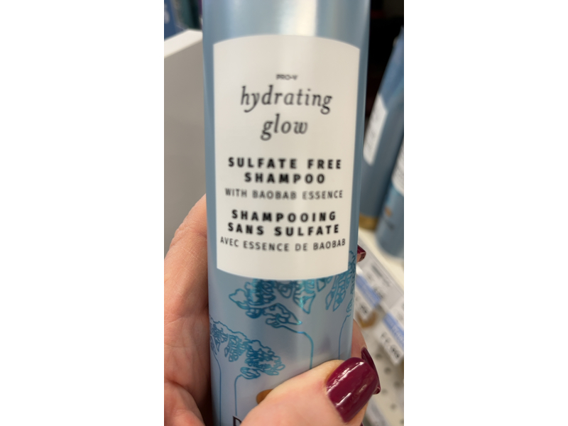 Pantene Hydrating Glow Shampoo, Baobab Essence, 9.6 fl oz/285 mL