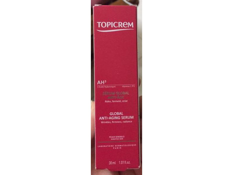 Topicrem AH3 Global Anti-Aging Serum, 1.01 fl oz/30 mL