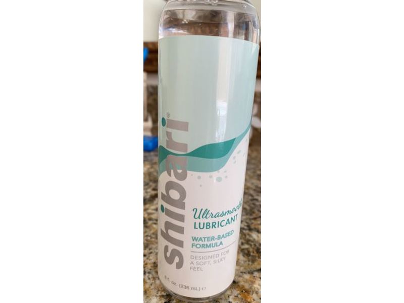 Shibari Ultrasmooth Water-Based Premium Personal Lubricant, 8 fl oz/236 mL