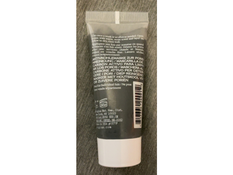 Origins Clear Improvement Active Charcoal Mask, 0.5 fl oz/15 mL