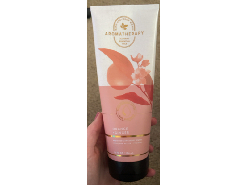 Bath & Body Works Aromatherapy Moisturizing Body Wash, Orange + Ginger, 10 fl oz/296 mL