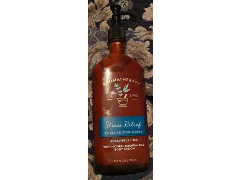 Bath & Body Works Aromatherapy Stress Relief Body Lotion, 6.5 fl oz/192 mL