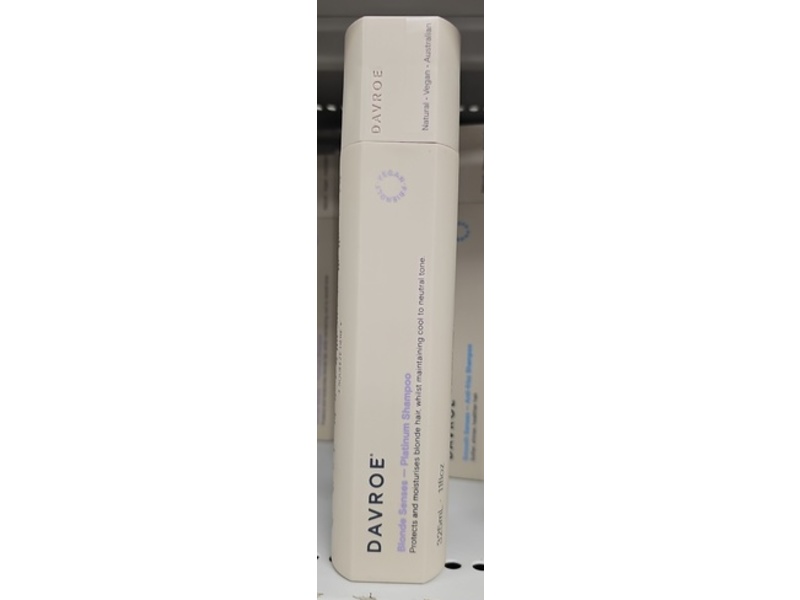 Davroe Blonde Senses Platinum Shampoo, 325 mL