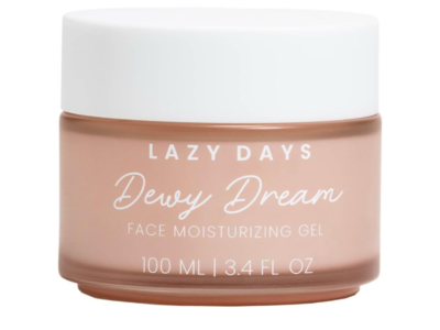 Lazy Days Face Moisturizing Gel, Dewy Dream, 3.4 fl oz/100 mL