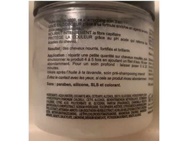 Christophe Robin Cleansing Mask, Ultra-Nourishing Low-Shampoo, Lemon, 250 mL