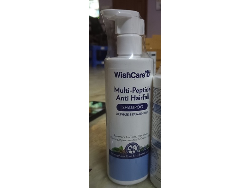WishCare Multi Peptide Anti Hairfall Shampoo, 250 mL