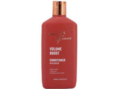 Thanks to Nature Volume Boost Conditioner, Biotin, 16.9 fl oz/500 mL