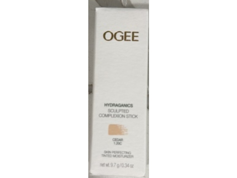 Ogee Sculpted Complexion Foundation Stick, Cedar 1.20C, 0.34 fl oz/9.7 g