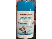 Nutribiotic Deodorant, Tea Tree Grapefruit Seed Extract & Aloe, 2.6 oz/75 g - thumbnail 3
