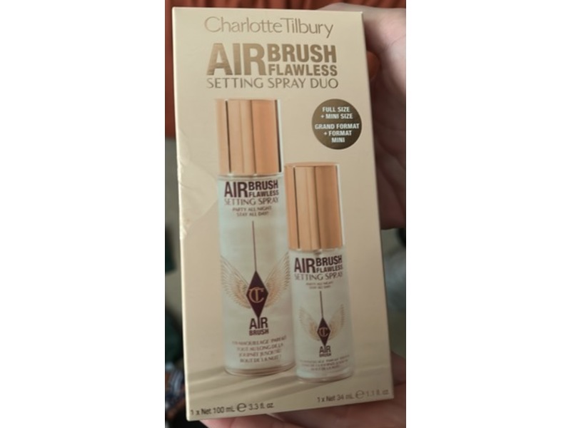 Charlotte Tilbury Air Brush Flawless Setting Spray Duo