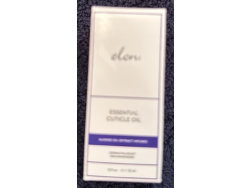Elon Essential Cuticle Oil, Almond Oil Extract, 0.5 fl oz/15 mL