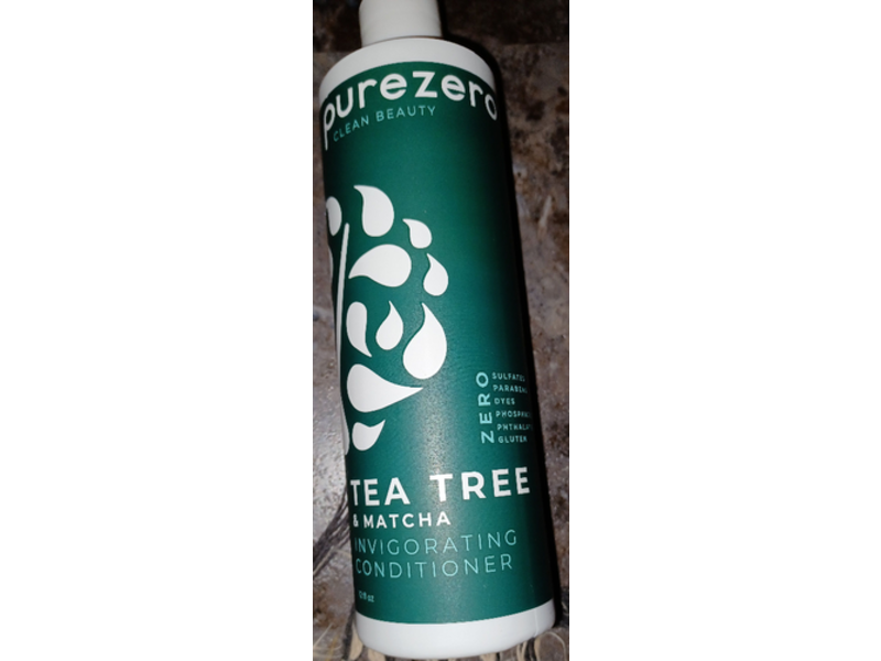 Purezero Invigorating Conditioner, Tea Tree & Matcha, 12 fl oz/354 mL