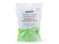 Moxie Antibacterial Hand Wipes, Unscented, 50 Count - thumbnail 1