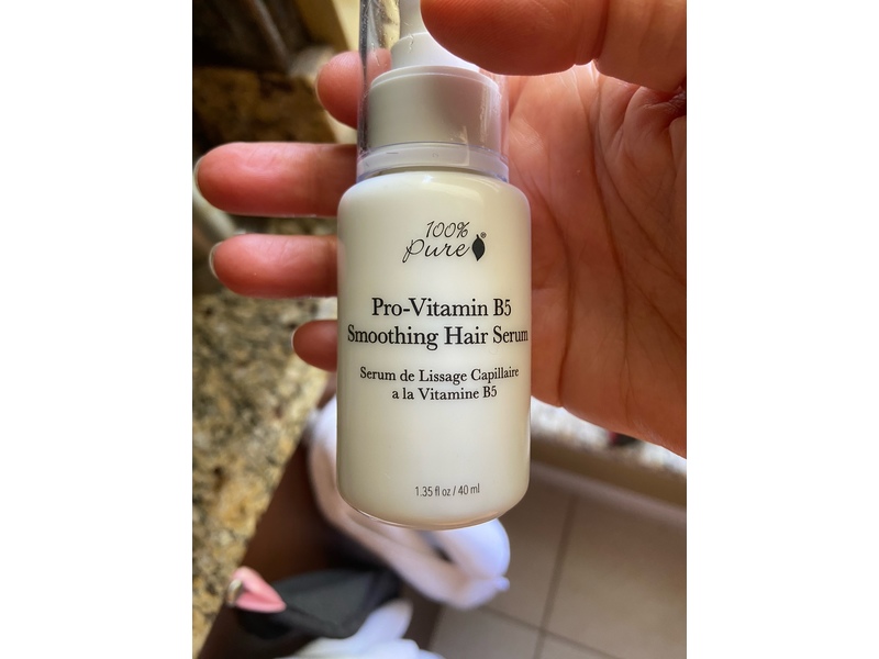 100% Pure Pro-Vitamin B5 Smoothing Hair Serum, 1.35 oz