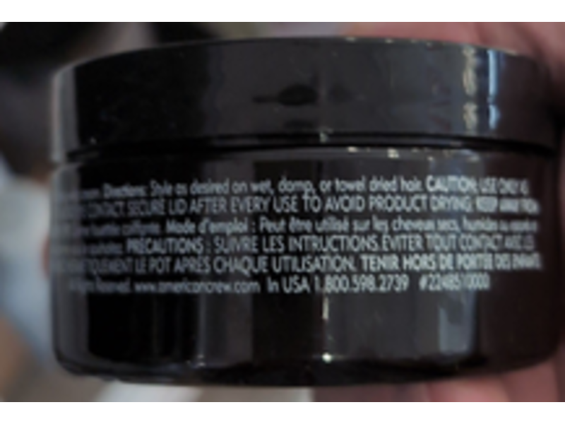 American Crew Styling Whip Cream, Light Hold, 3 oz/85 g