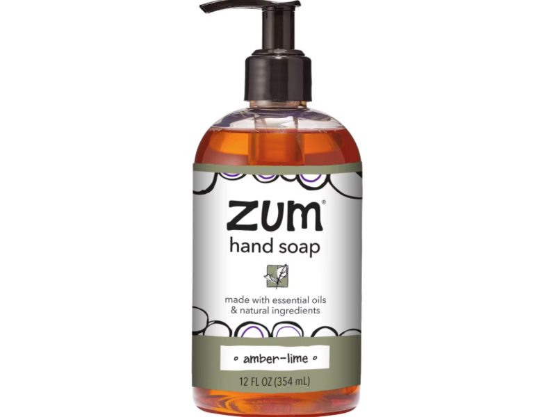 Zum Hand Soap, Amber-Lime, 12 fl oz/354 mL