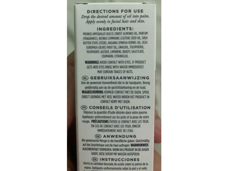 Hawkins & Brimble Beard Oil, Elemi & Ginsen, 1.6 fl oz/50 mL