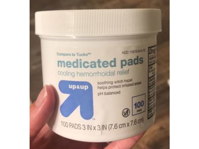 Up & Up Medicated Pads, 100 Count