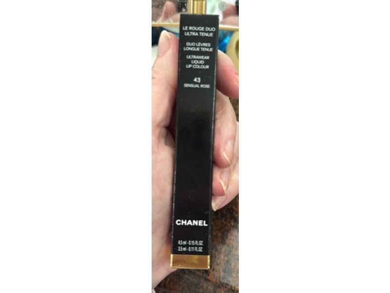 Chanel Le Rouge Duo Ultra Tenue Liquid Lip Colour, 43 Sensual Rose