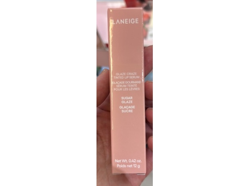 Laneige Glaze Craze Tinted Lip Serum, Sugar Glaze, 0.42 oz/12 g