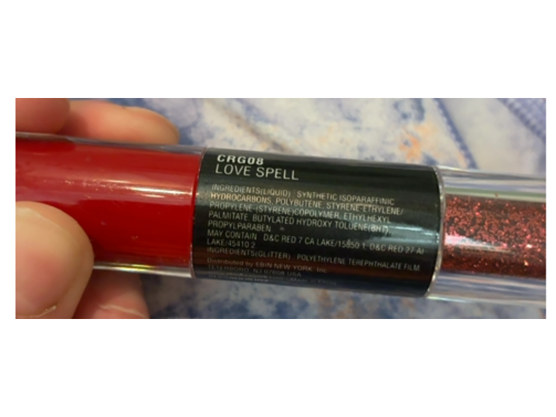 Ebin New York Secret Of Pharaoh Glitter Duo Stick, Love Spell, 0.12 oz