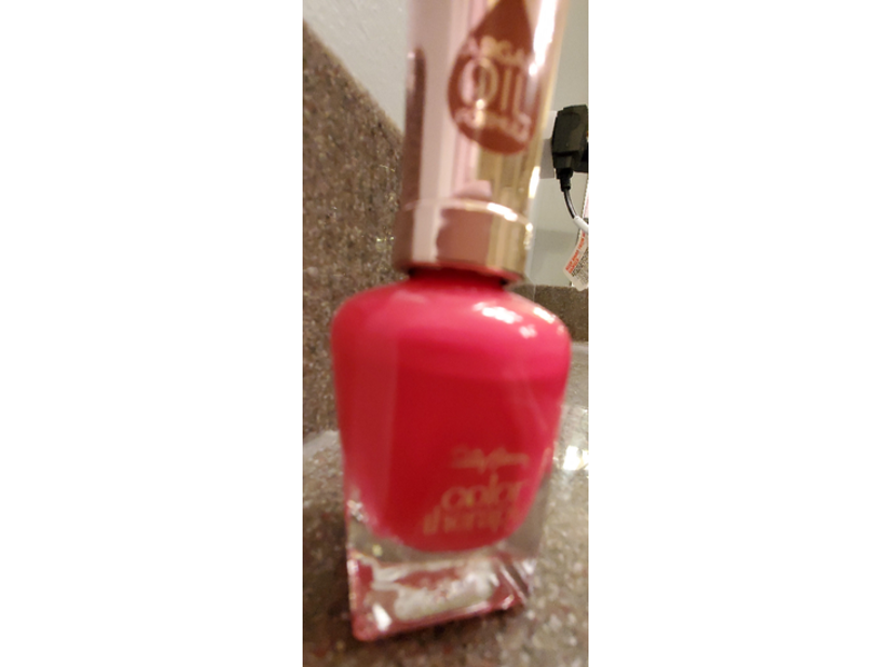 Sally Hansen Color Therapy Nail Polish, 290 Pampered In Pink, 14.7 mL