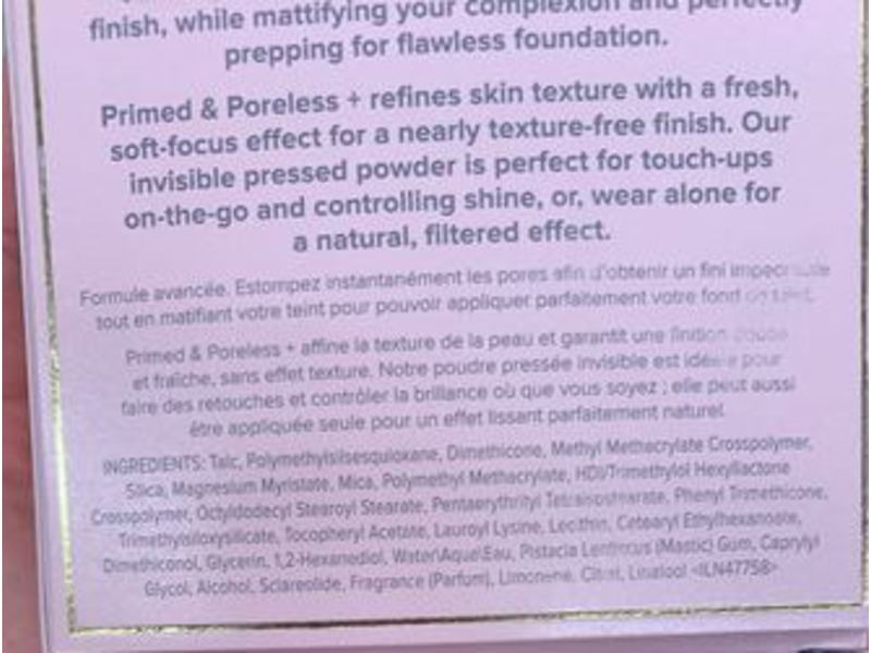 Too Faced Pore Blurring & Mattifying Face Powder, Primed & Poreless+, 0.21 oz/6 g