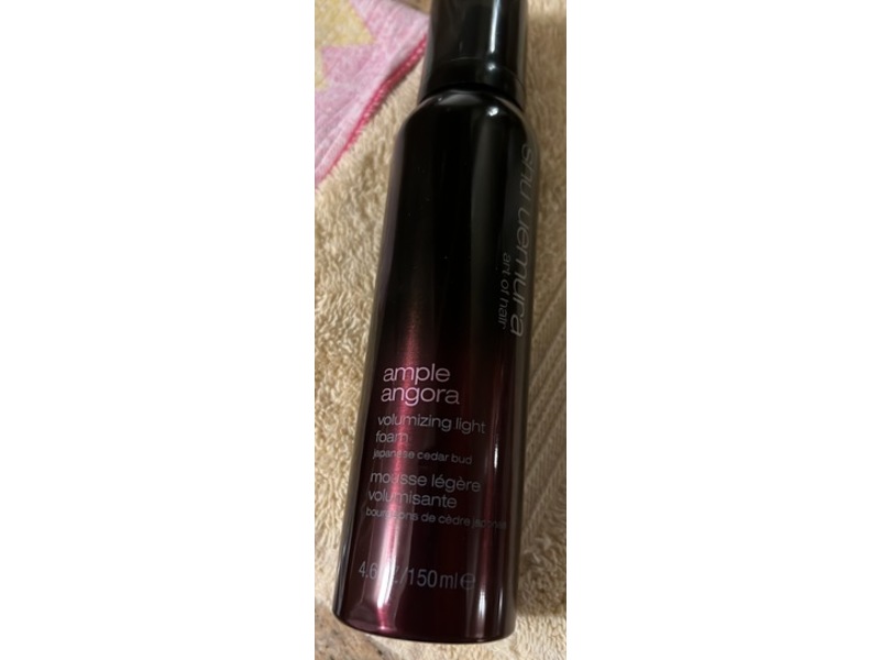 Shu Uemura Ample Angora Volumizing Light Foam Mousse, 4.6 oz/150 mL