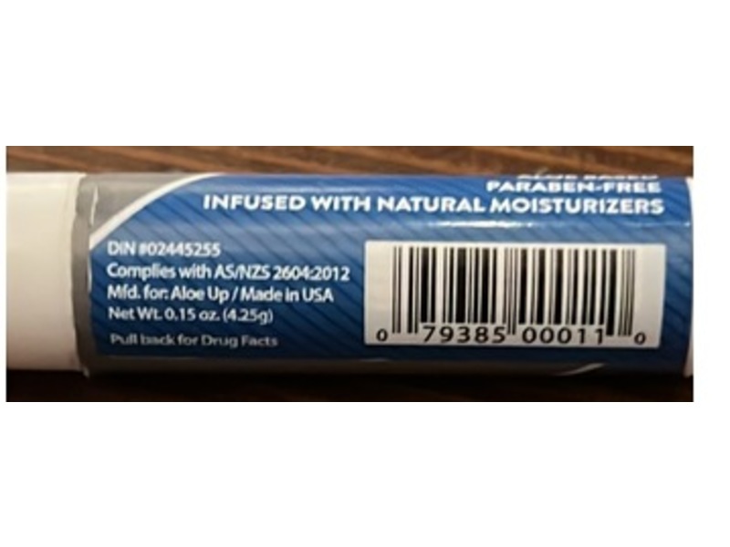 Aloe Up Sport Medicated Lip Balm, SPF 30, 0.15 oz/4.25 g