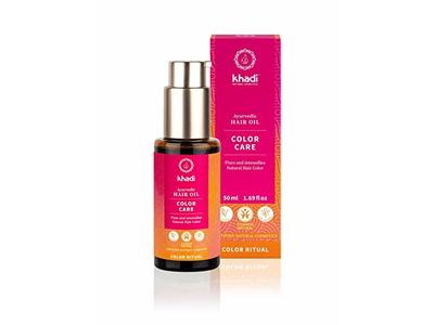 Khadi Ayurvedic Hair Oil, Color Care, 1.69 fl oz/50 mL
