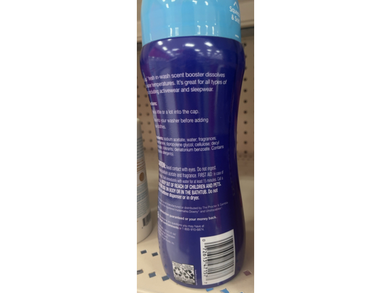 Up & Up In Wash Scent Booster, Fresh, 14.8 oz/419 g