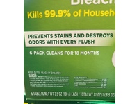 Clorox Bleach Ultra Clean Toilet Tablets, 3.5 oz/100 g, 6 Count - thumbnail 3