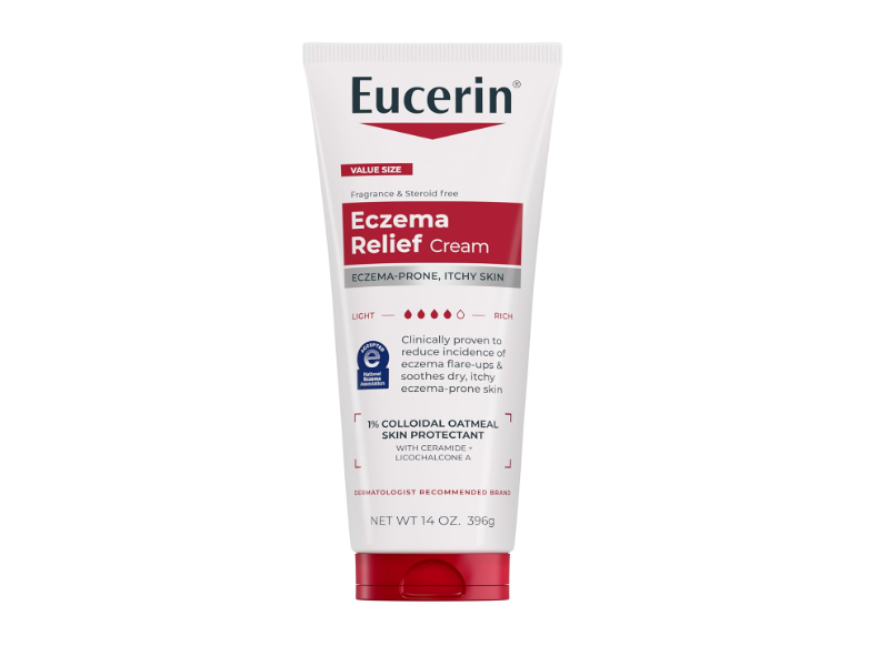 Eucerin Eczema Releif Cream, Colloidal Oatmeal, 14 oz/396 g