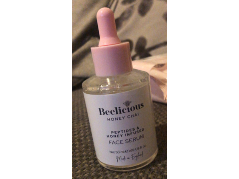 Beelicious Peptides & Honey Infused Face Serum, 1.69 fl oz/50 mL