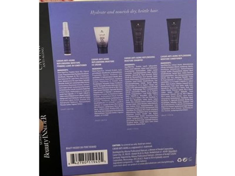 Alterna Caviar Anti-Aging Hydrate & Nourish Sephora Haircare Set, Pack Of 4