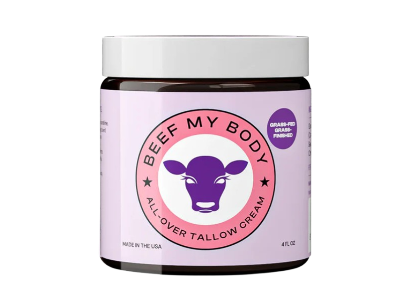 Beef My Body All Over Tallow Cream, 4 fl oz